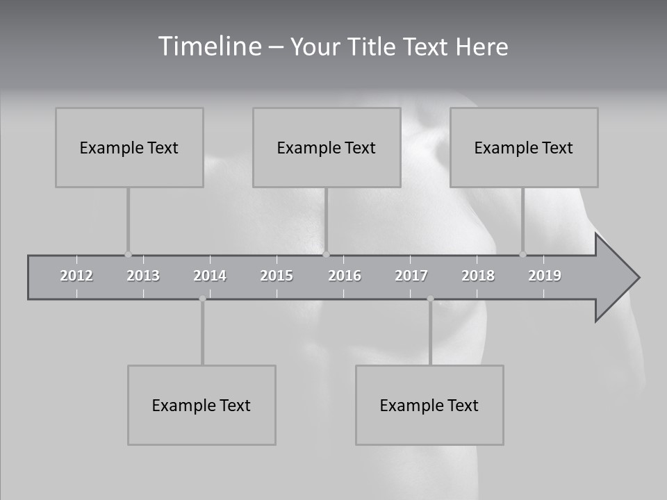Shadow Chest Human PowerPoint Template