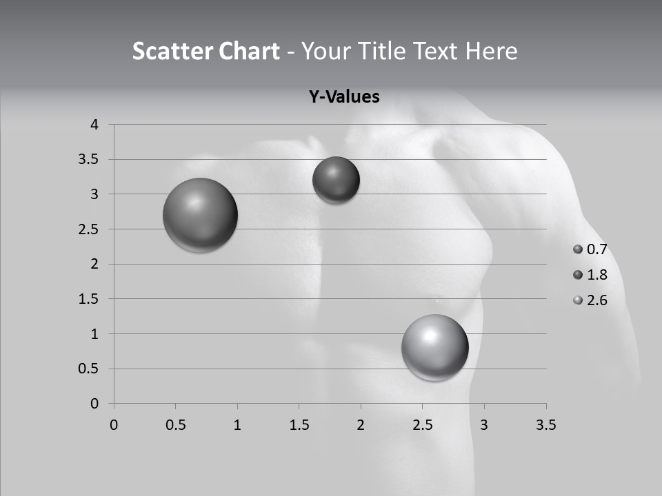 Shadow Chest Human PowerPoint Template