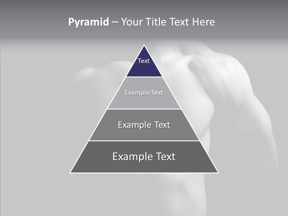 Shadow Chest Human PowerPoint Template