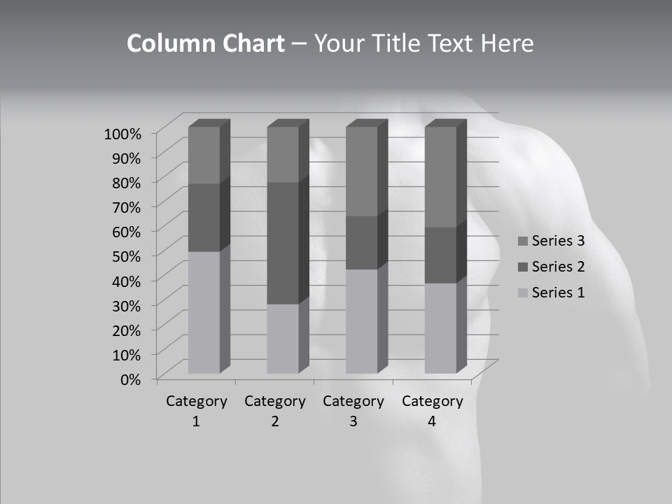 Shadow Chest Human PowerPoint Template