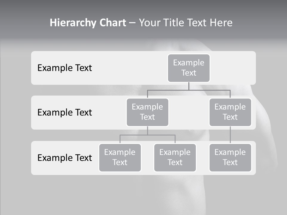 Shadow Chest Human PowerPoint Template