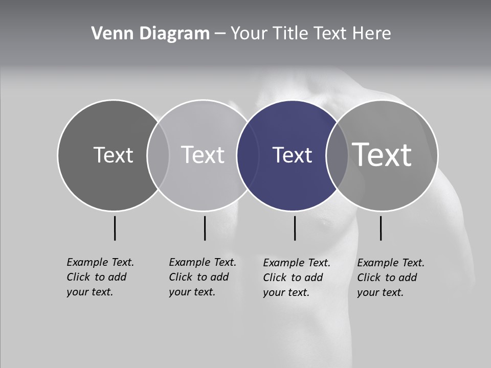 Shadow Chest Human PowerPoint Template