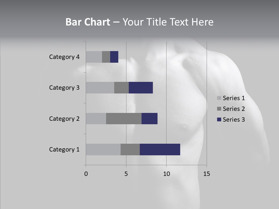 Shadow Chest Human PowerPoint Template