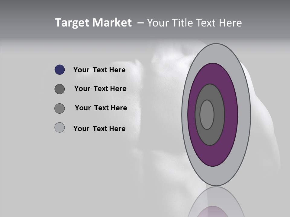 Shadow Chest Human PowerPoint Template