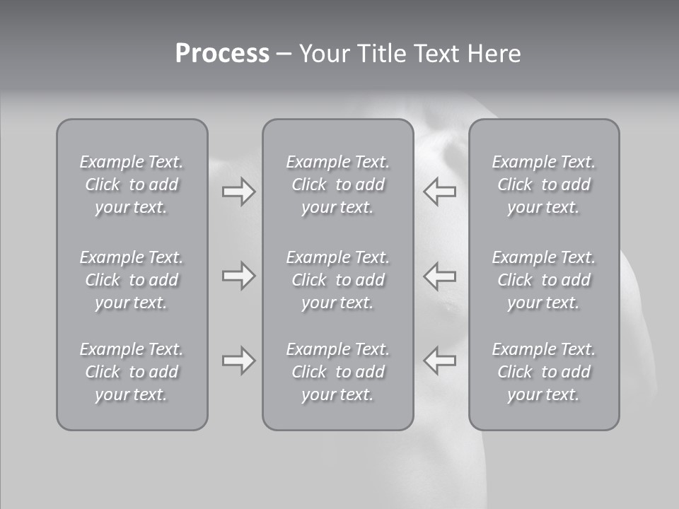 Shadow Chest Human PowerPoint Template