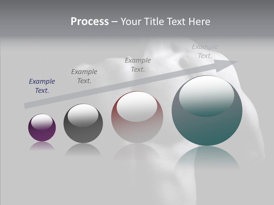 Shadow Chest Human PowerPoint Template