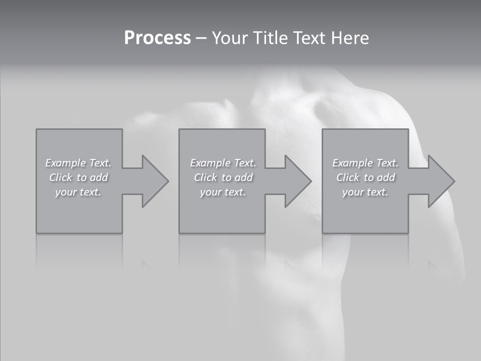 Shadow Chest Human PowerPoint Template