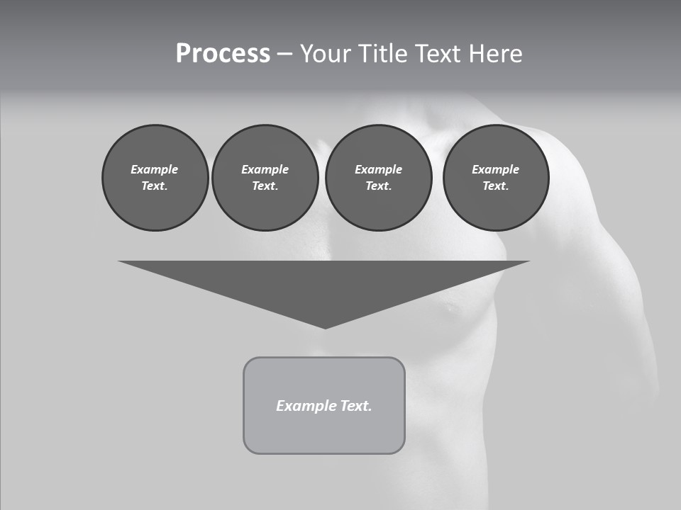 Shadow Chest Human PowerPoint Template