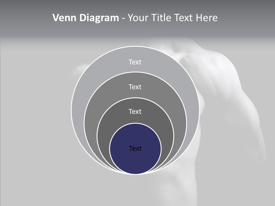 Shadow Chest Human PowerPoint Template