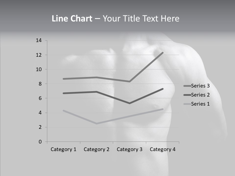 Shadow Chest Human PowerPoint Template