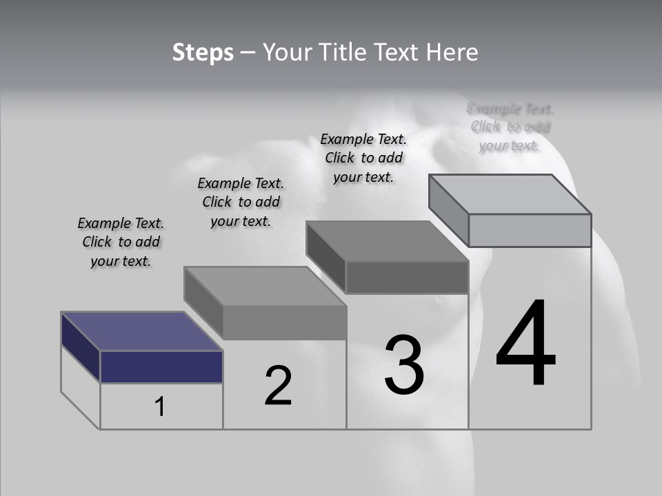 Shadow Chest Human PowerPoint Template
