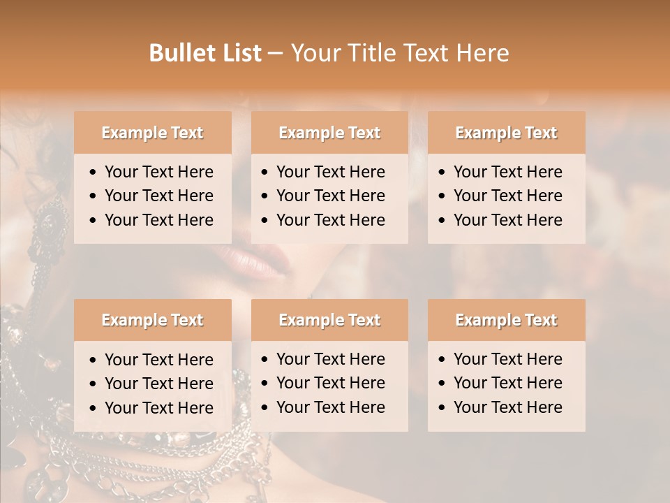 Sensuality Elegance Sexy PowerPoint Template
