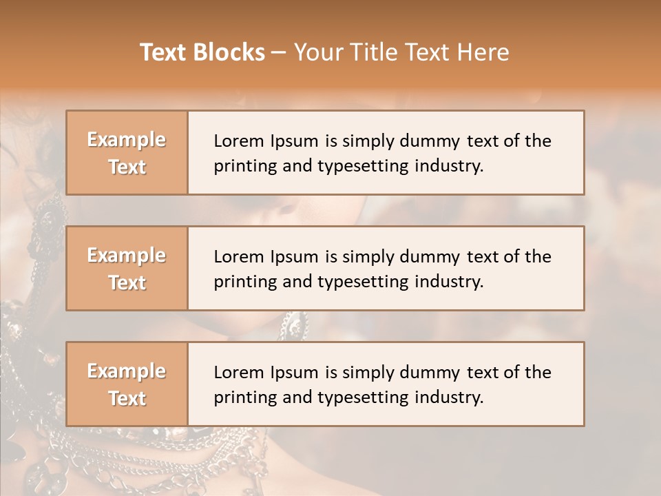 Sensuality Elegance Sexy PowerPoint Template