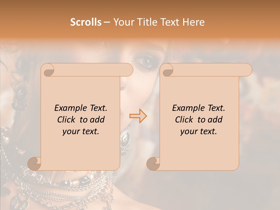 Sensuality Elegance Sexy PowerPoint Template