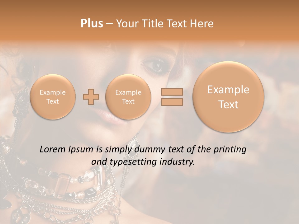 Sensuality Elegance Sexy PowerPoint Template