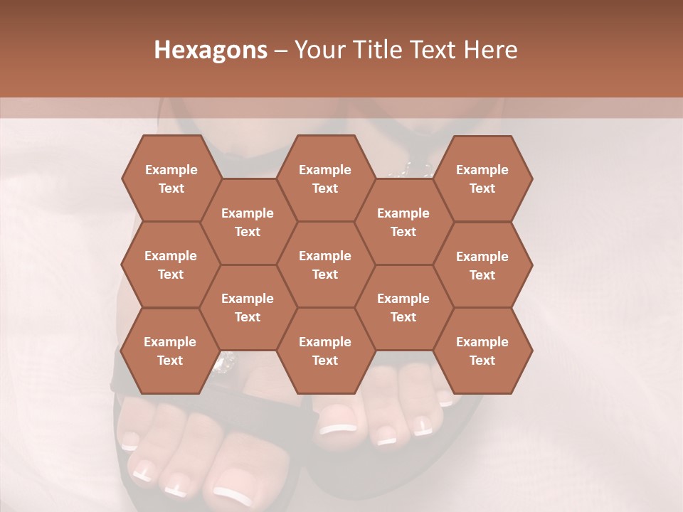 Heel Sandals Shiny PowerPoint Template