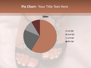 Heel Sandals Shiny PowerPoint Template