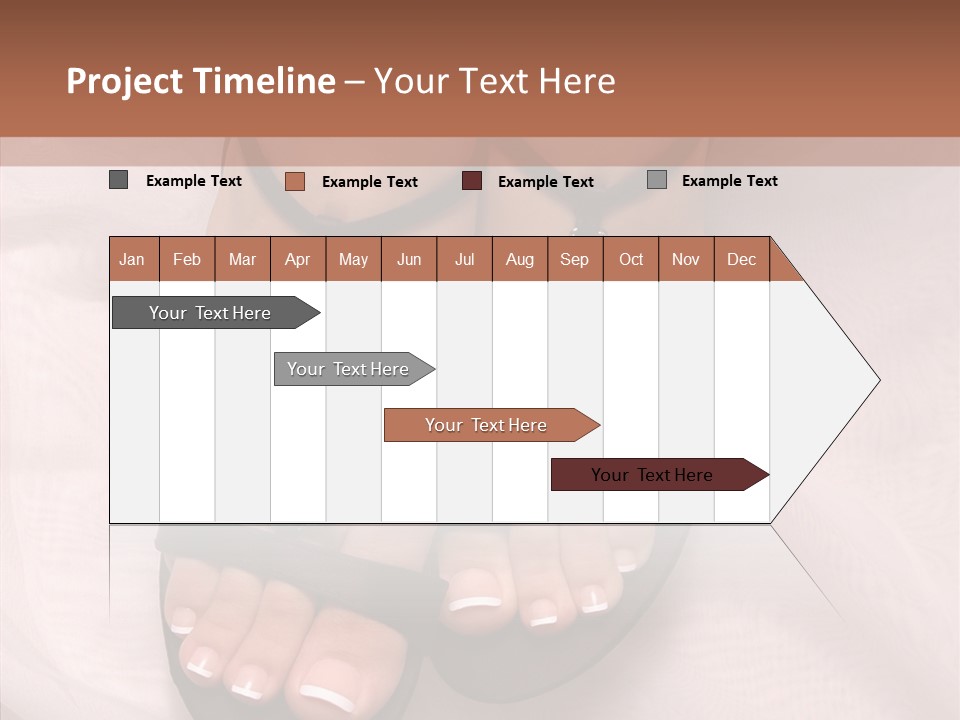 Heel Sandals Shiny PowerPoint Template