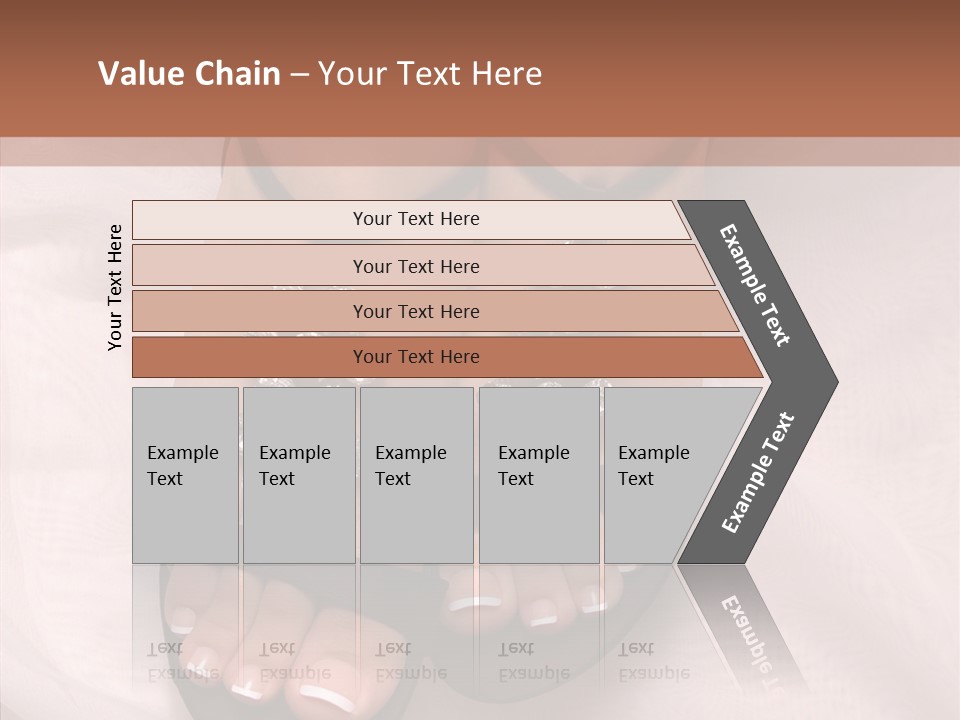 Heel Sandals Shiny PowerPoint Template