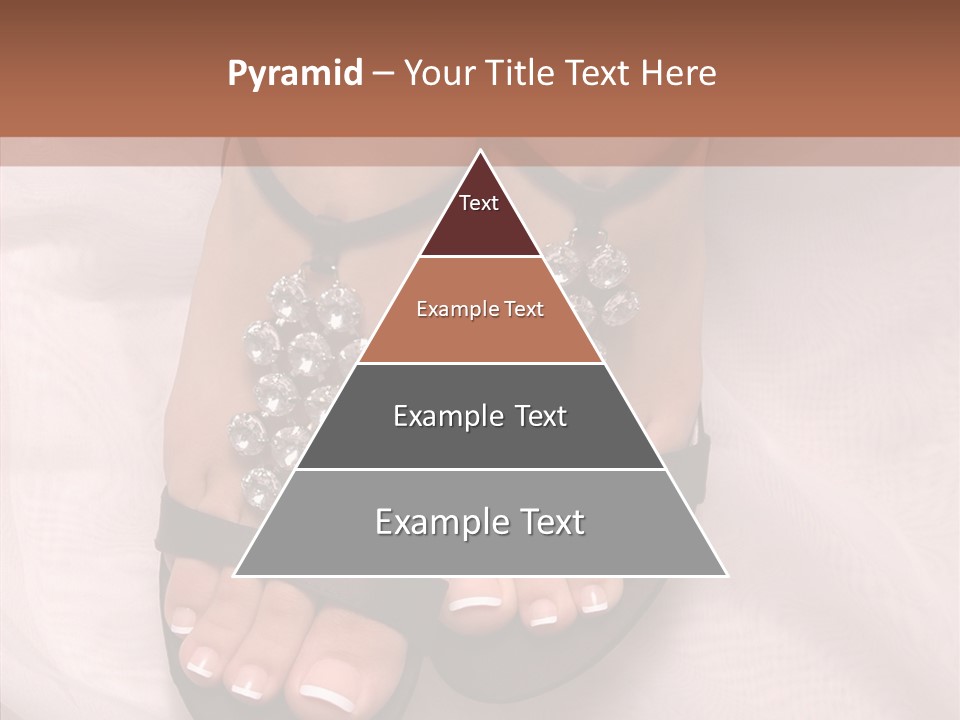 Heel Sandals Shiny PowerPoint Template