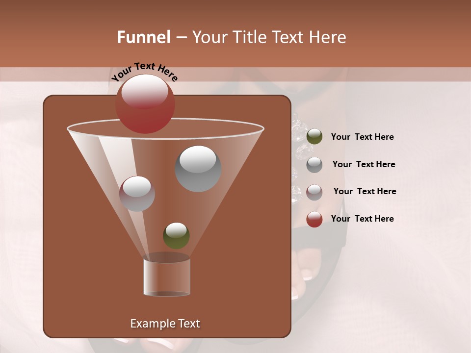 Heel Sandals Shiny PowerPoint Template