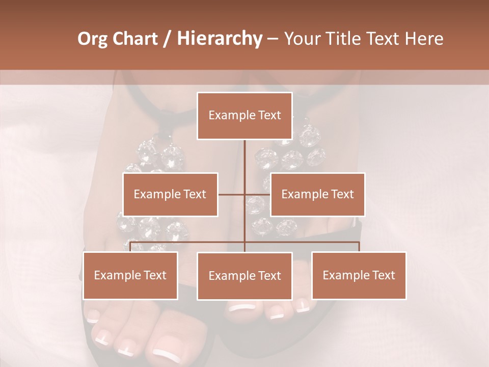 Heel Sandals Shiny PowerPoint Template