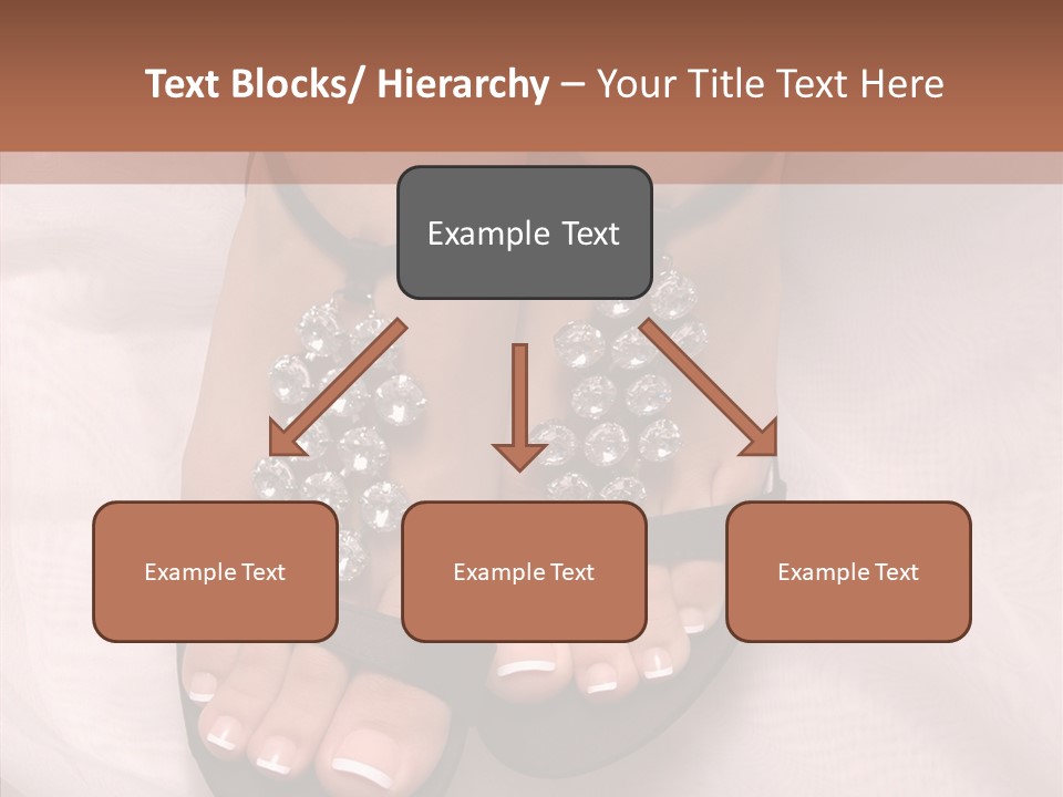 Heel Sandals Shiny PowerPoint Template