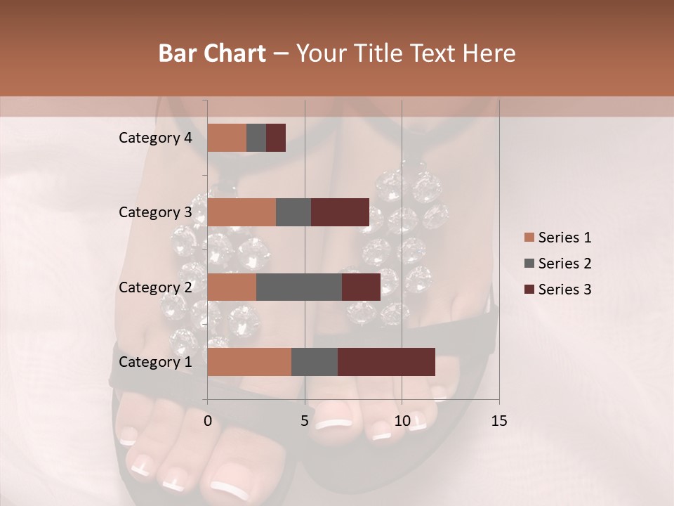 Heel Sandals Shiny PowerPoint Template