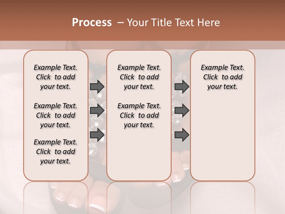Heel Sandals Shiny PowerPoint Template