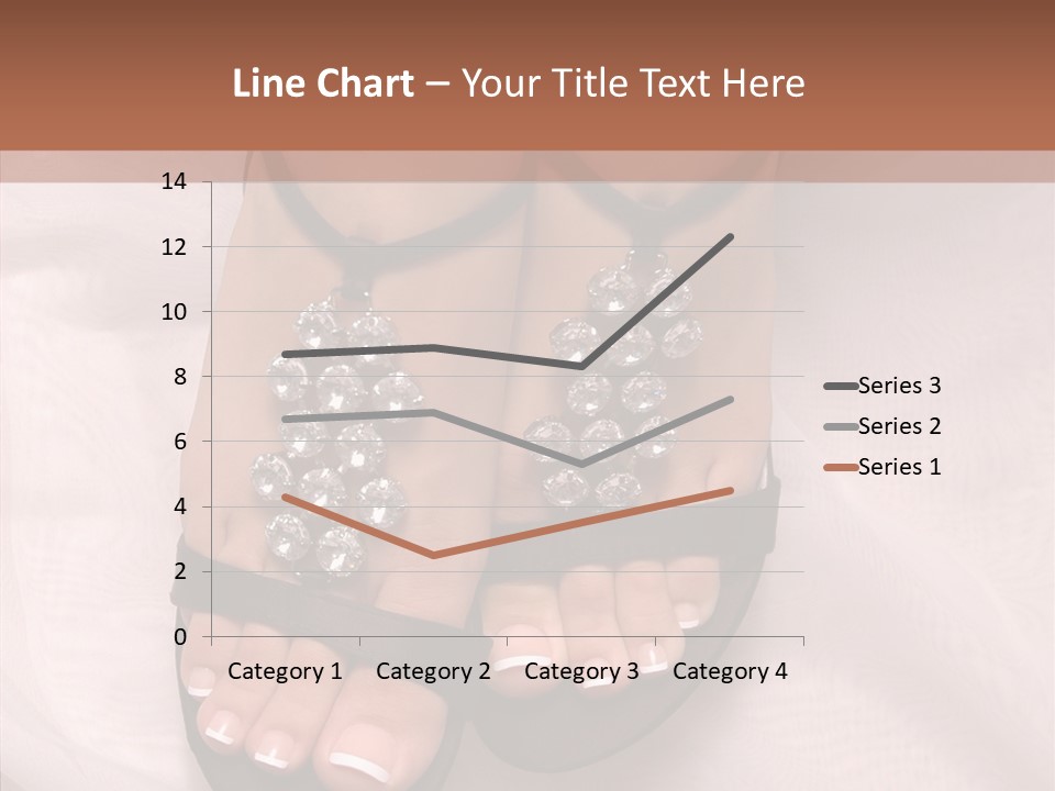 Heel Sandals Shiny PowerPoint Template