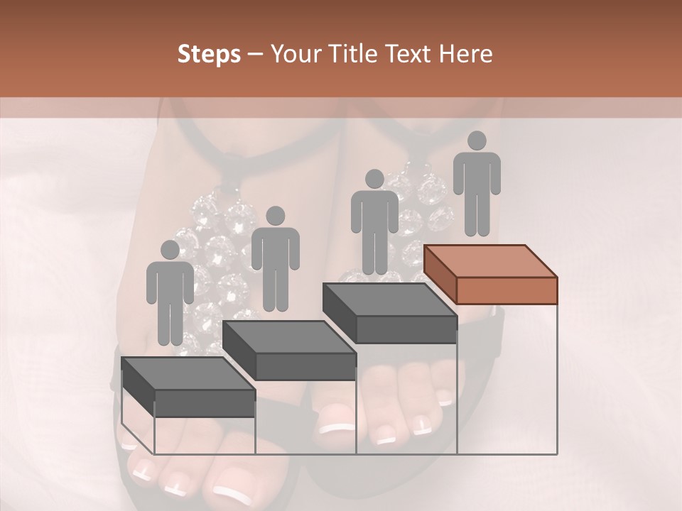 Heel Sandals Shiny PowerPoint Template
