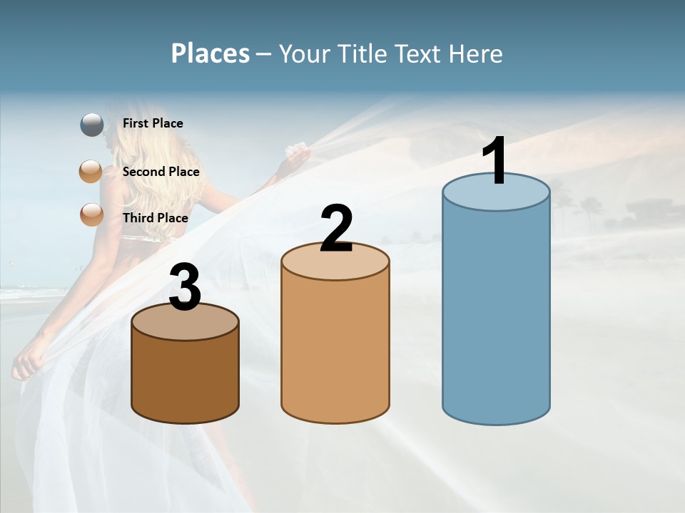 Relaxation Coast Wedding PowerPoint Template