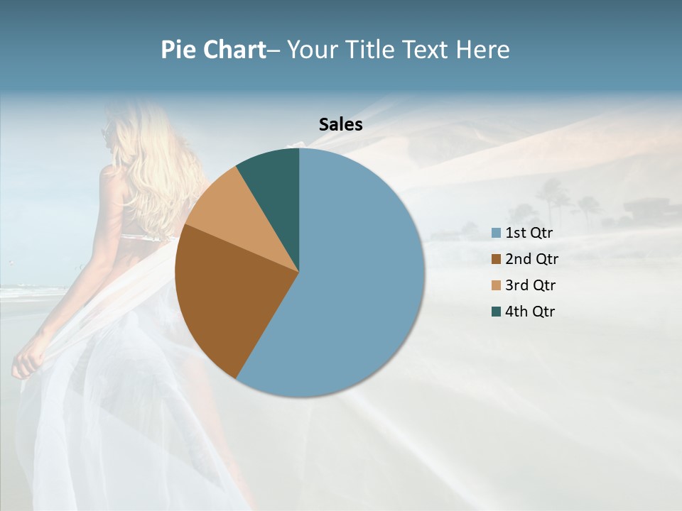 Relaxation Coast Wedding PowerPoint Template