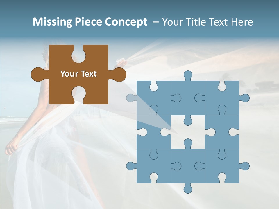 Relaxation Coast Wedding PowerPoint Template