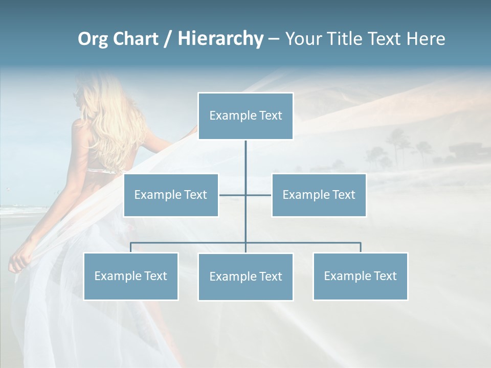 Relaxation Coast Wedding PowerPoint Template