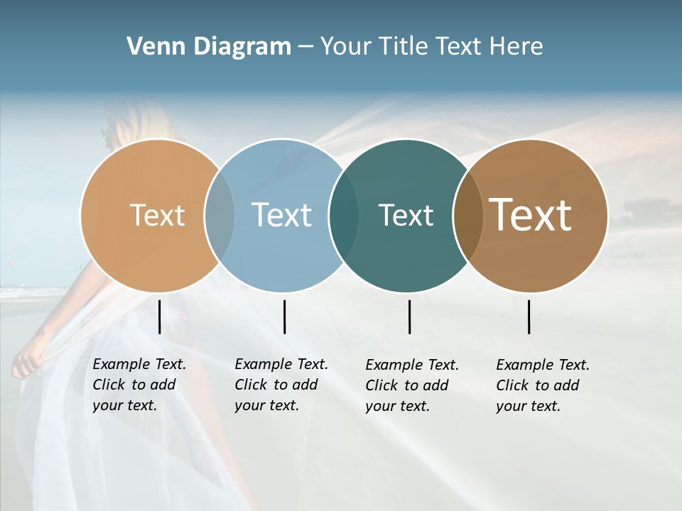 Relaxation Coast Wedding PowerPoint Template