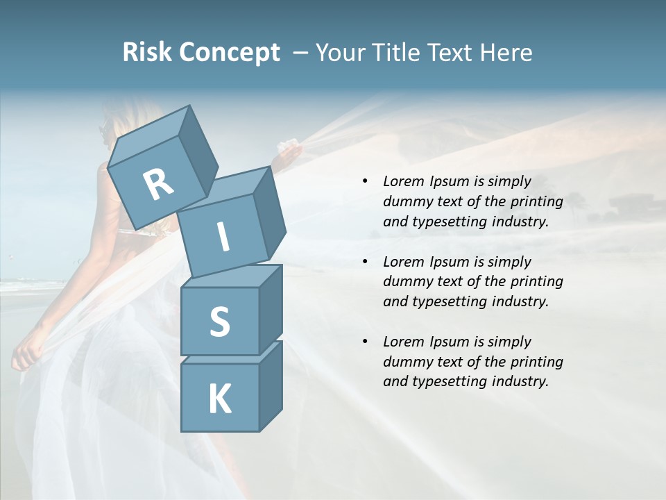 Relaxation Coast Wedding PowerPoint Template