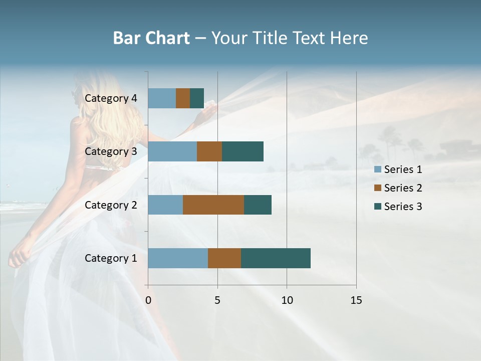 Relaxation Coast Wedding PowerPoint Template