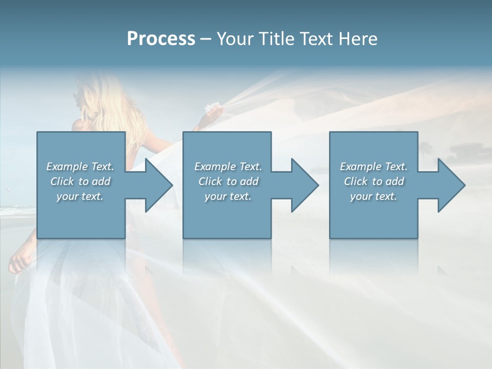 Relaxation Coast Wedding PowerPoint Template