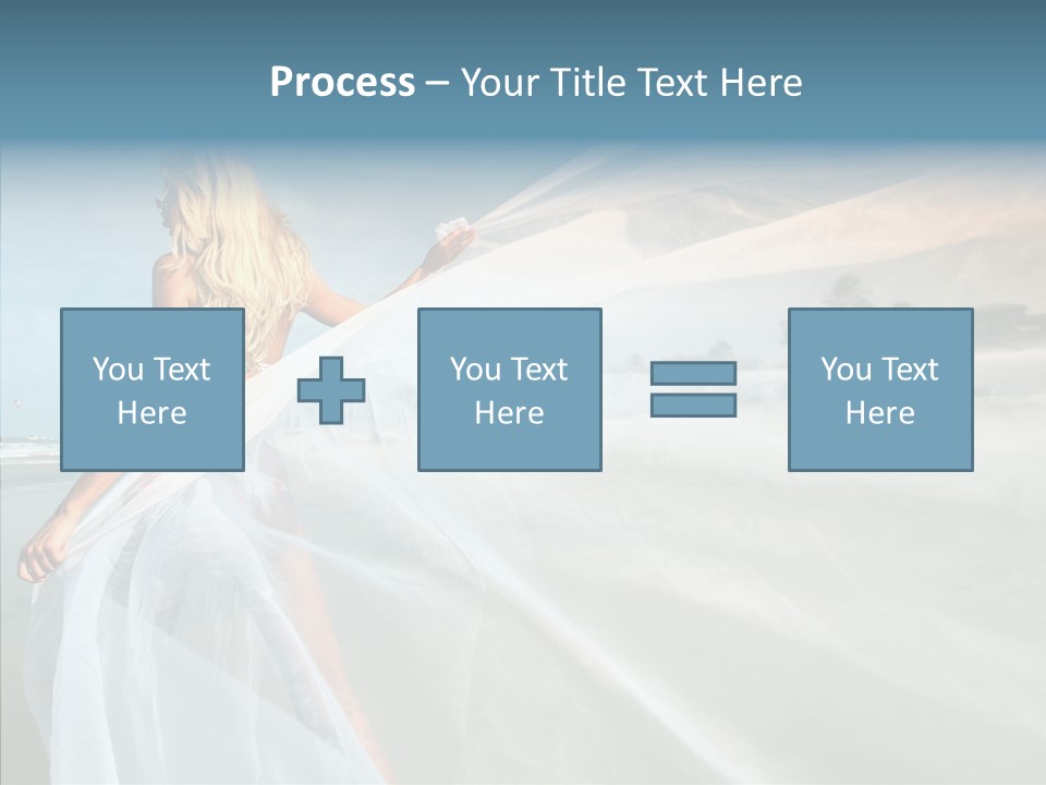 Relaxation Coast Wedding PowerPoint Template