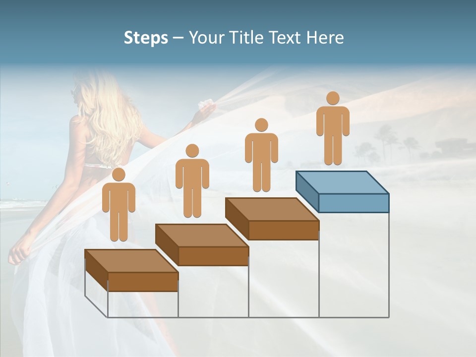 Relaxation Coast Wedding PowerPoint Template