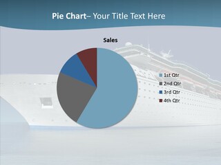 Sailing Blue Cruise PowerPoint Template