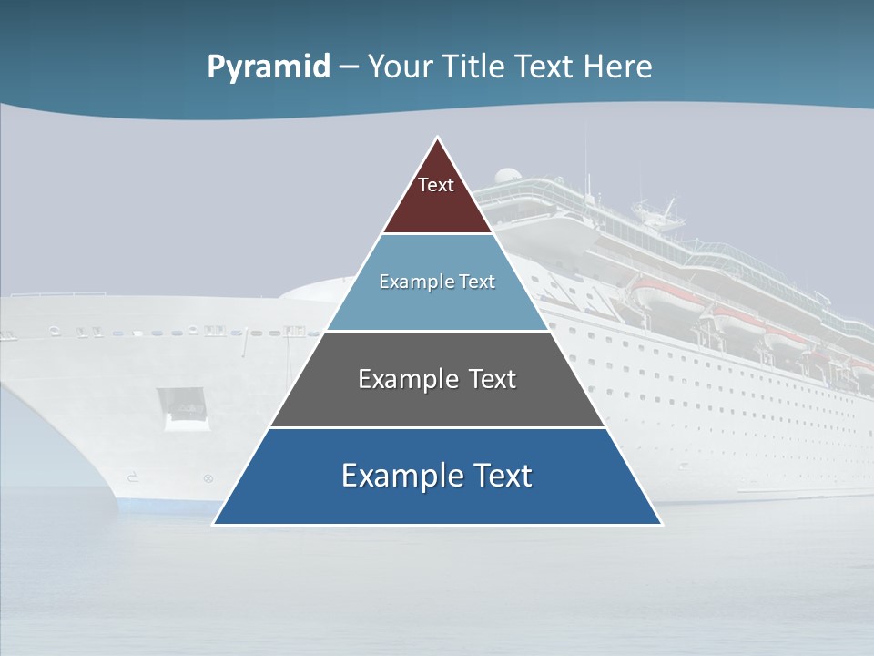 Sailing Blue Cruise PowerPoint Template