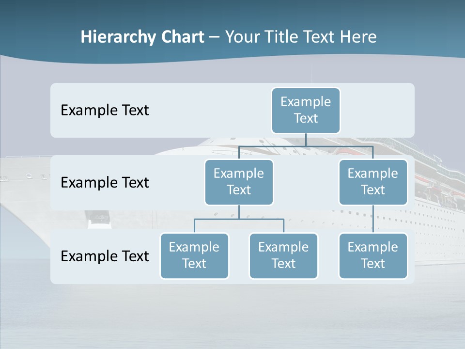 Sailing Blue Cruise PowerPoint Template