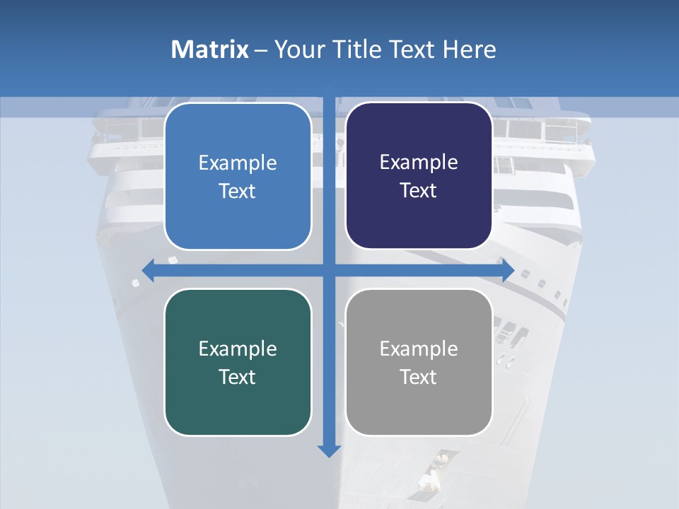 Travel Passenger Bow PowerPoint Template