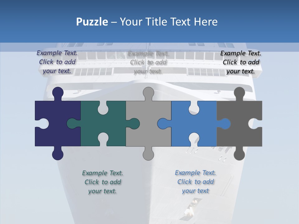 Travel Passenger Bow PowerPoint Template