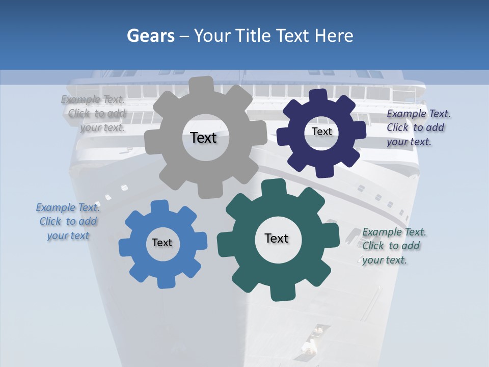 Travel Passenger Bow PowerPoint Template