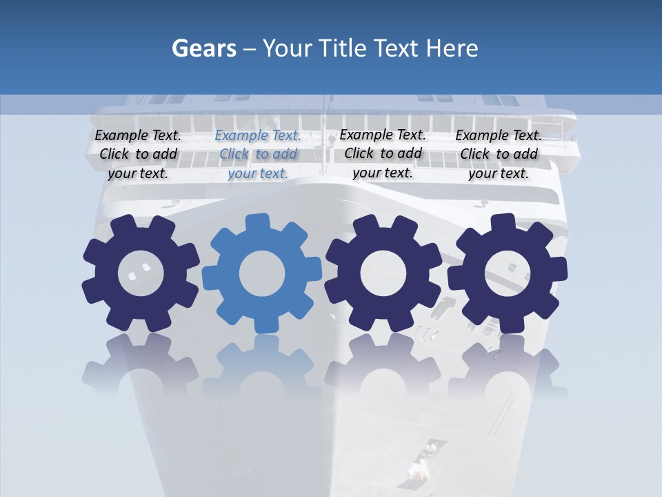 Travel Passenger Bow PowerPoint Template