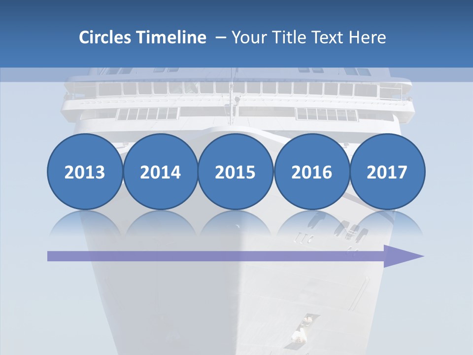 Travel Passenger Bow PowerPoint Template