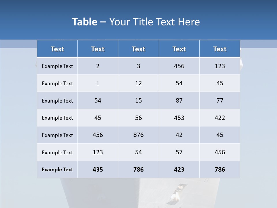 Travel Passenger Bow PowerPoint Template